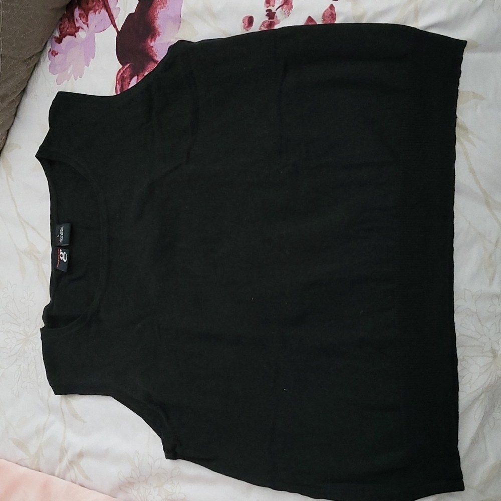 Black Sweater Vest
